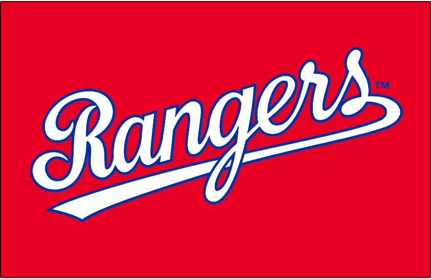Texas Rangers 1984-1985 Jersey Logo iron on transfers for T-shirts